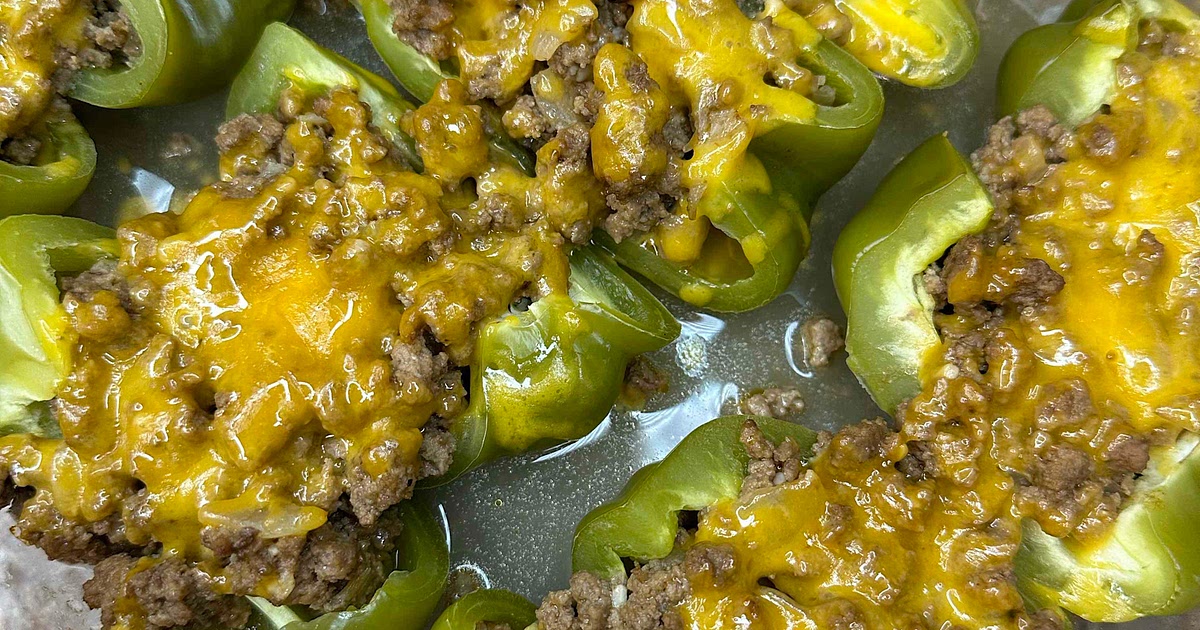 Philly Cheesesteak Stuffed Peppers Recipe | Samsung Food App