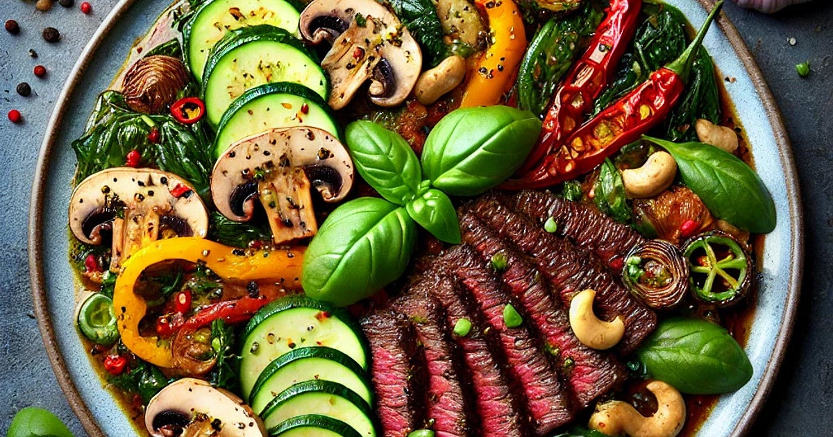 Bœuf basilic Recipe | Samsung Food App
