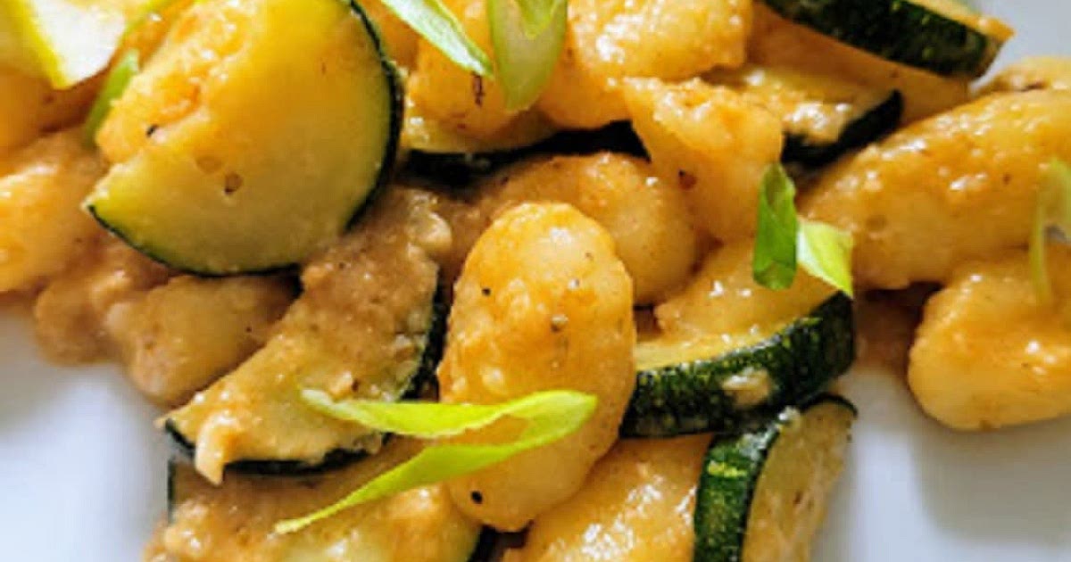 Honey Mustard Gnocchi with Zucchini Recipe | Samsung Food App
