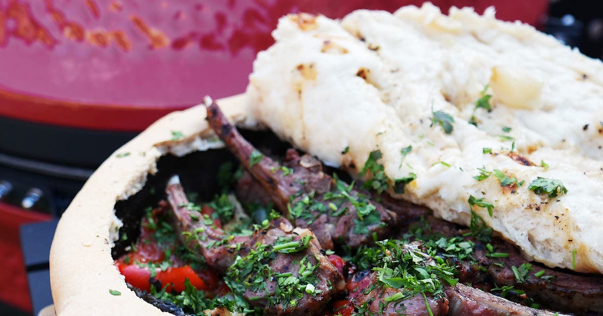 Grilled Lamb Chops and Vegetables Enclosed in Savory Dough  Recipe | Samsung Food App