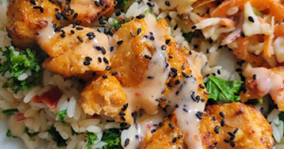 Air Fryer Bang Bang Salmon Recipe | Samsung Food App
