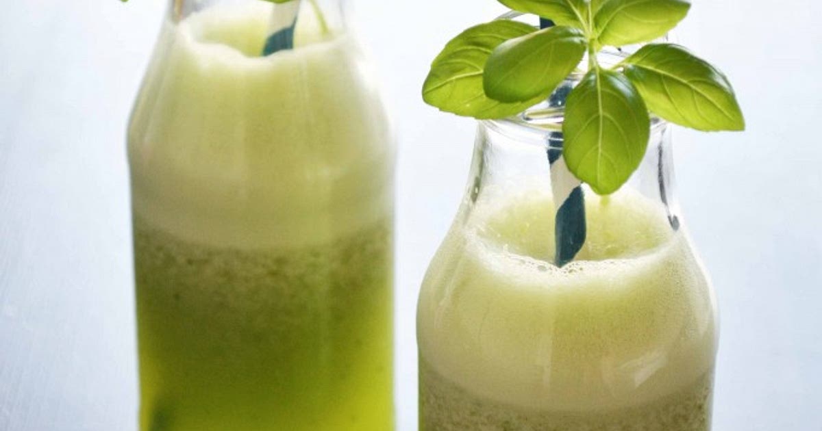 Frosty Basil Lemonade Smoothie - That Healthy Kitchen Recipe | Samsung Food App