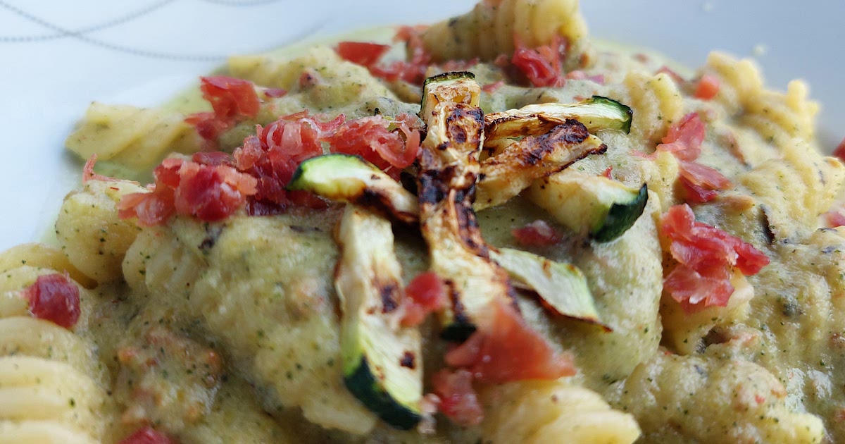 Pasta - Zucchini Pesto and Prosciutto Crudo Recipe | Samsung Food App