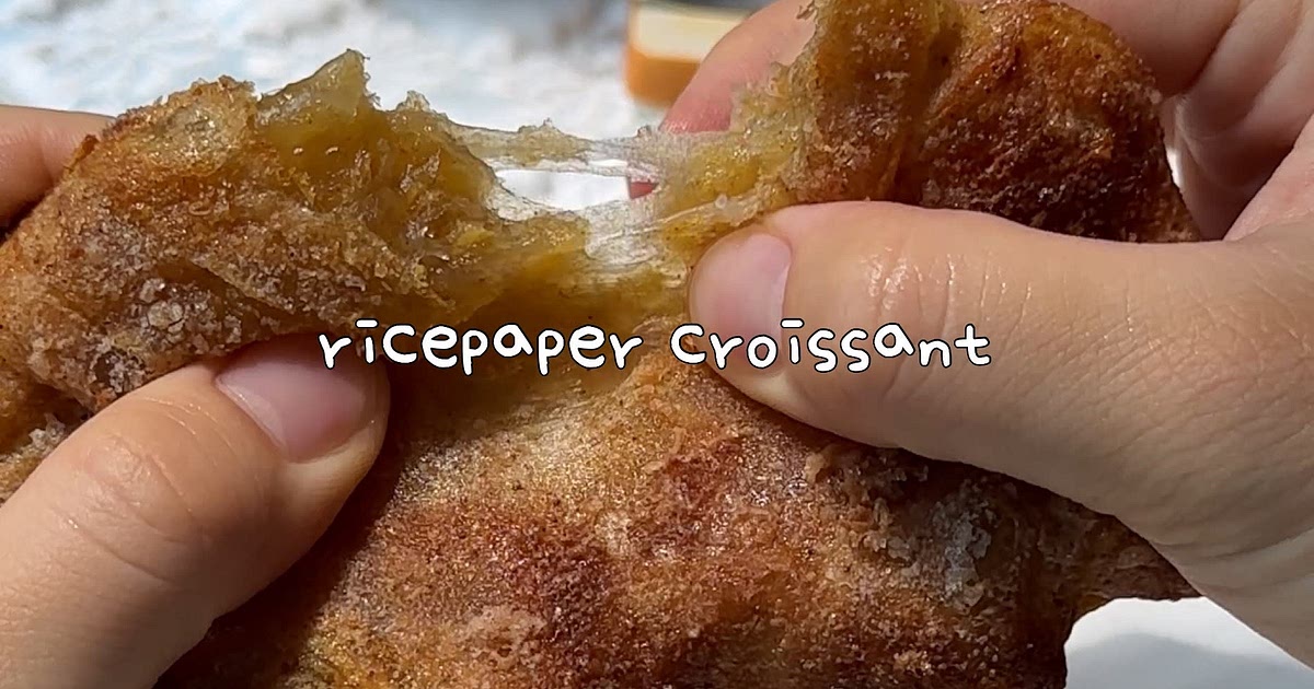 Ricepaper croissant Recipe | Samsung Food App
