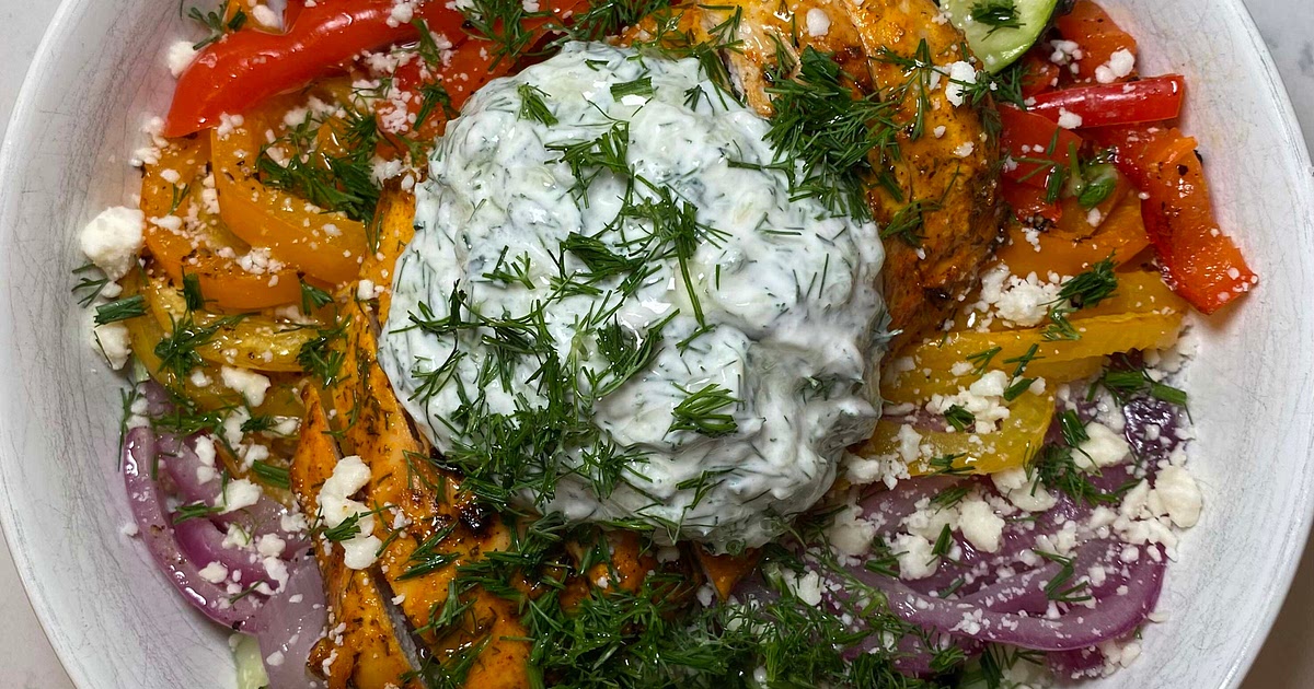 Mediterranean Chicken Bowl Recipe | Samsung Food App