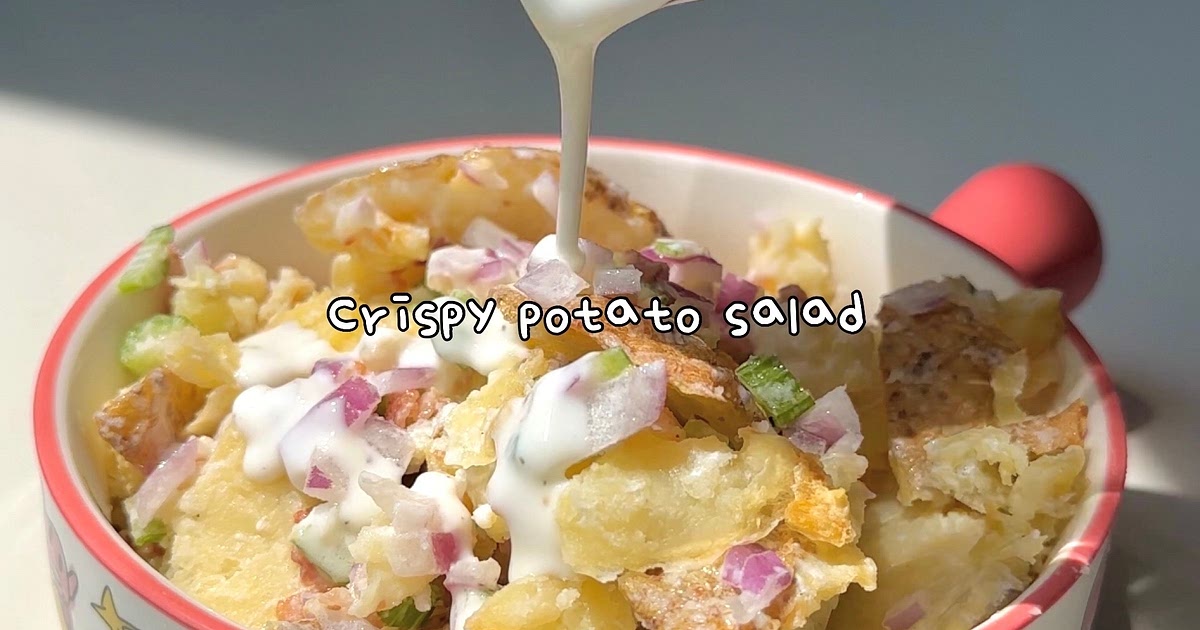 Crispy potato salad Recipe | Samsung Food App