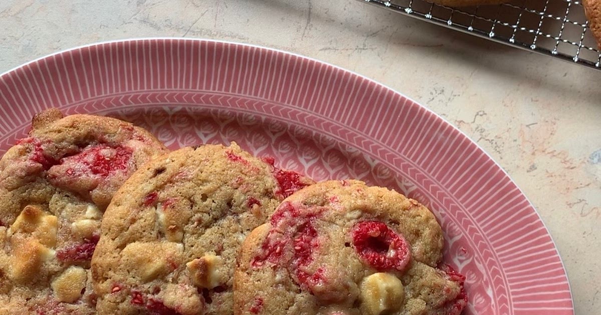 Raspberry cookies 🩷 Recipe | Samsung Food App