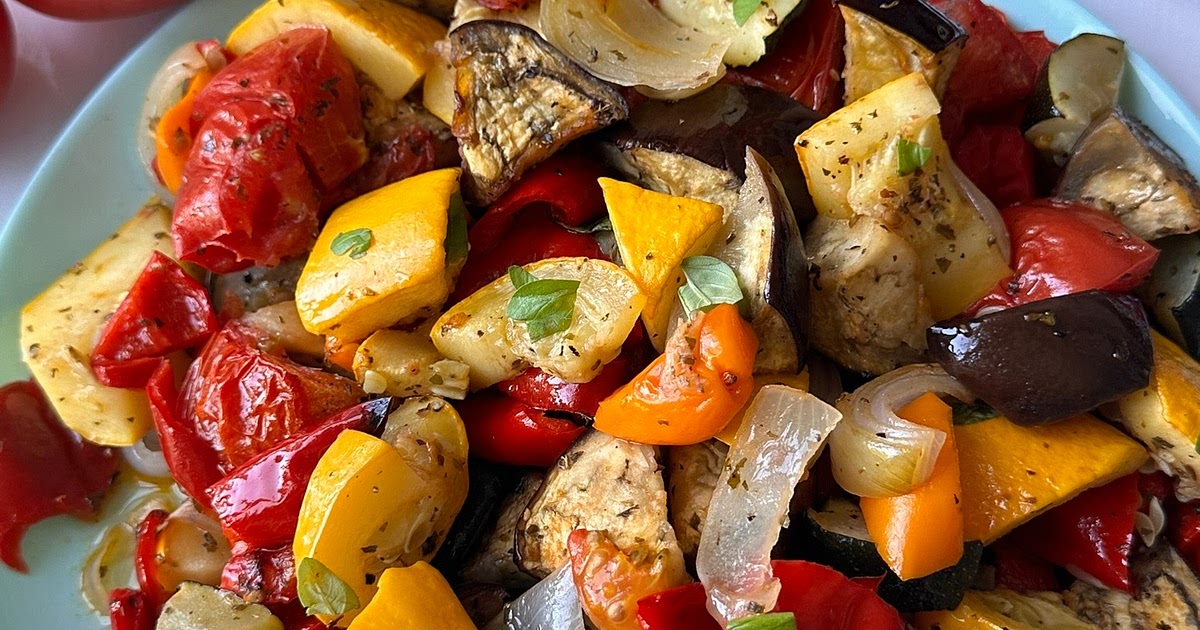 Roast Mediterranean Vegetables  Recipe | Samsung Food App
