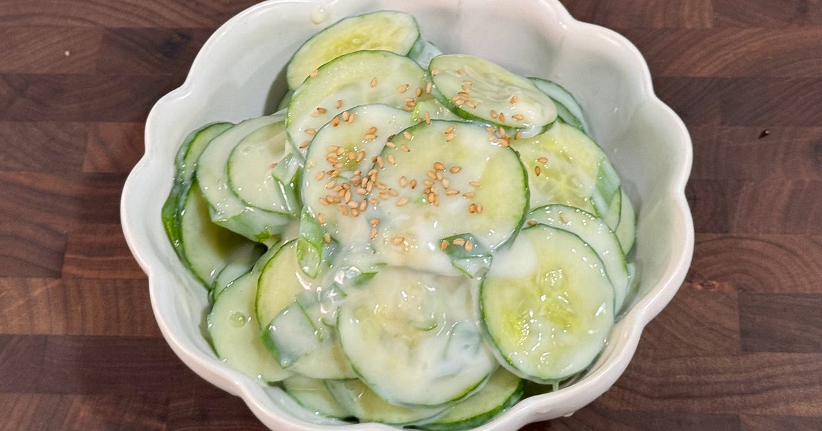 Healthy and Delicious Cucumber Salad✨ Recipe | Samsung Food App