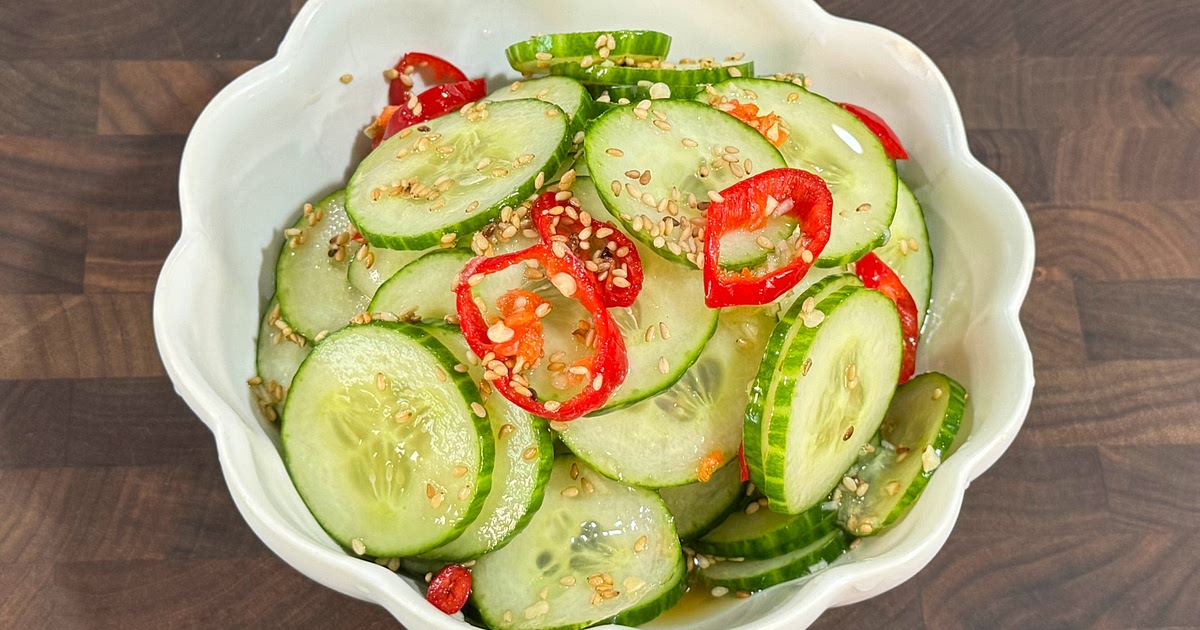 Super Easy Fish Sauce Cucumber Salad✨ Recipe | Samsung Food App