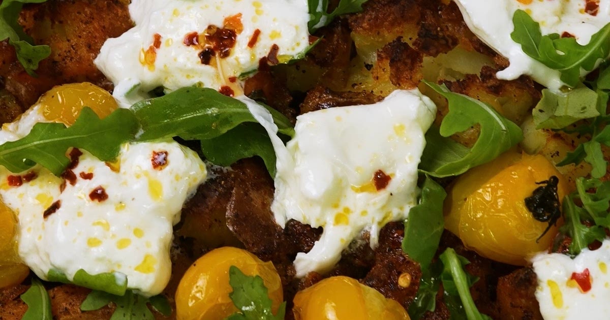 Loaded Crushed Potatoes Recipe | Samsung Food App