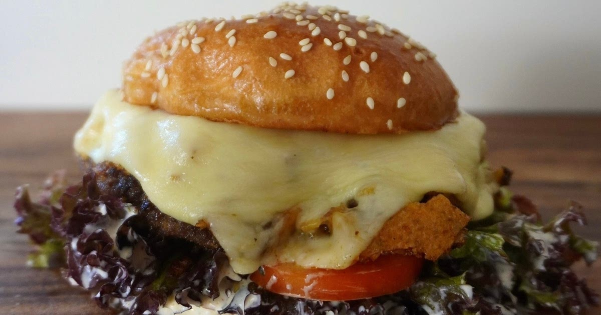 Cheesy tortilla chips burger Recipe | Samsung Food App