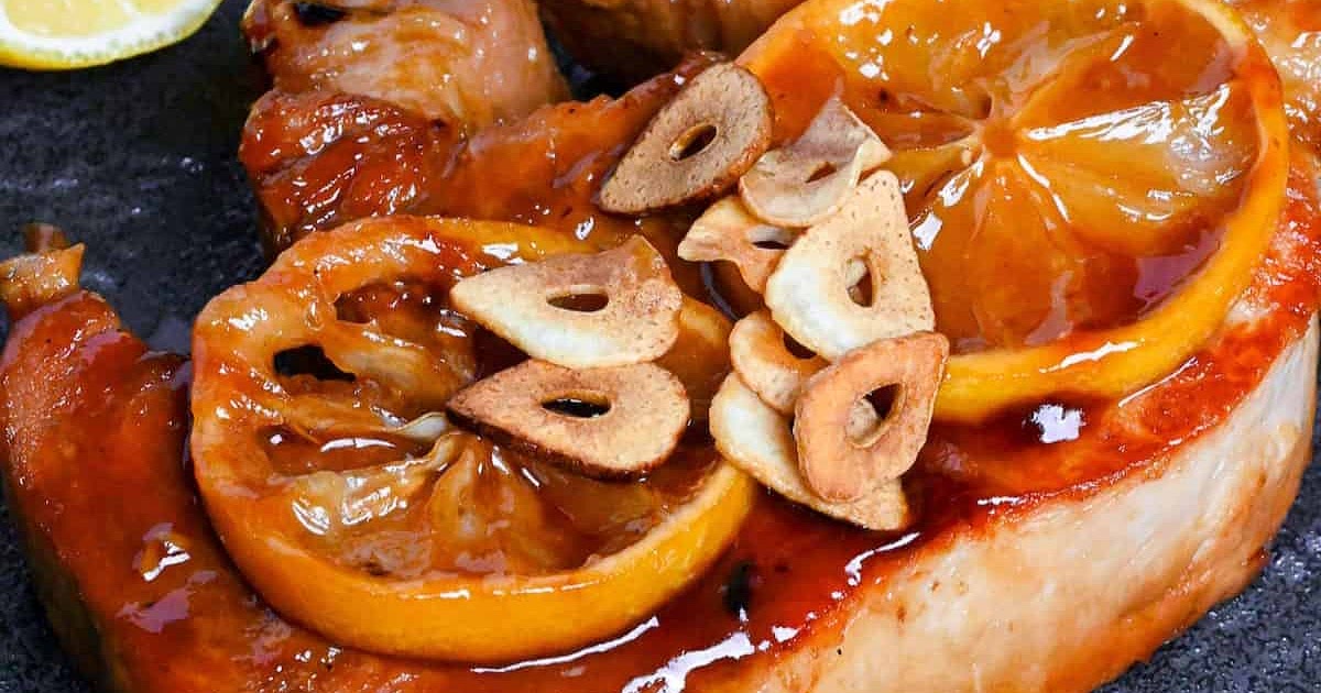 Pork Chop Teriyaki with Lemon Recipe | Samsung Food App