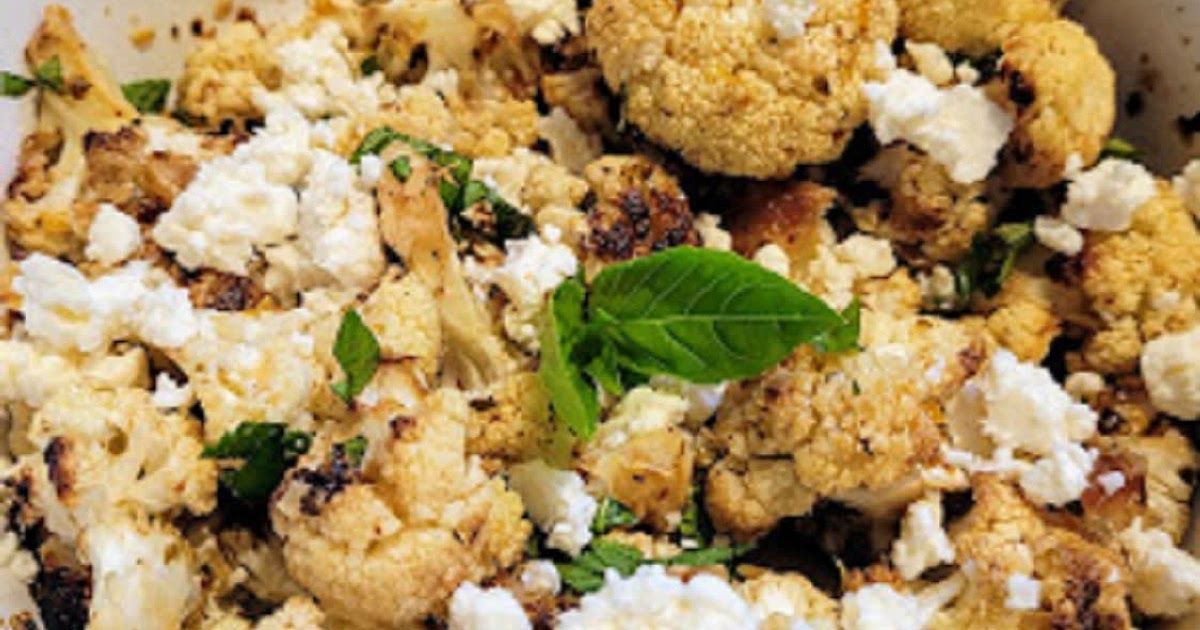 Lemon Roasted Cauliflower Recipe | Samsung Food App