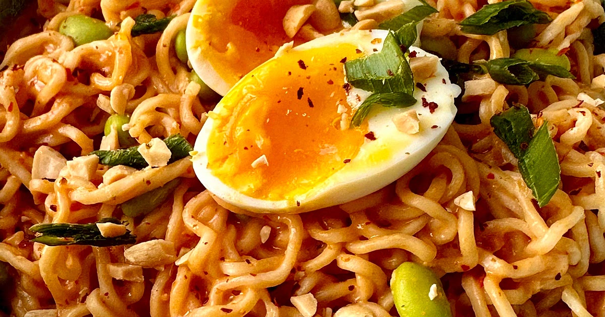 Creamy Chili Nut Noodles Recipe | Samsung Food App