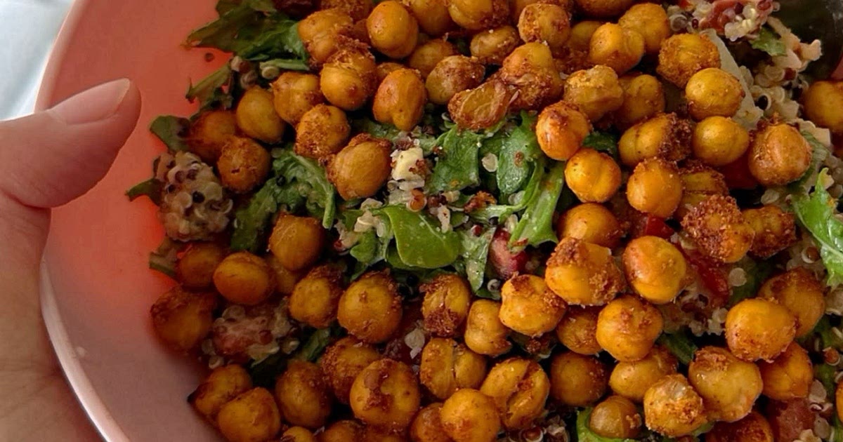 Perfectly Protein Rich Crispy Chickpeas Recipe | Samsung Food App
