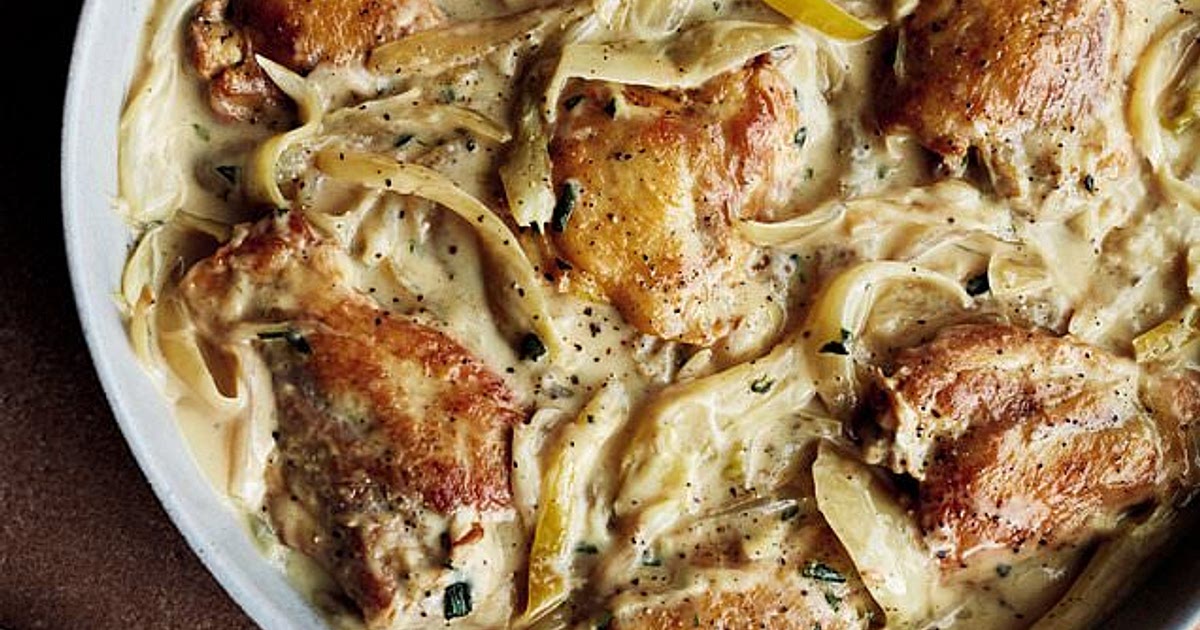 Chicken & fennel fricassee with tarragon Recipe | Samsung Food App