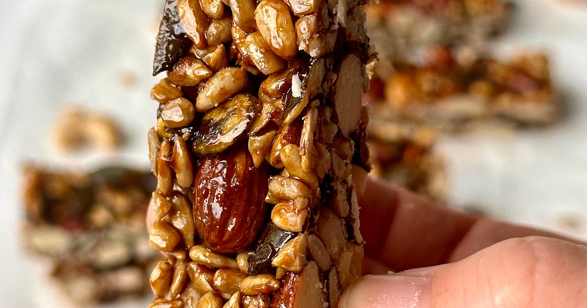 Nut and Seed Crunch Bars Recipe | Samsung Food App