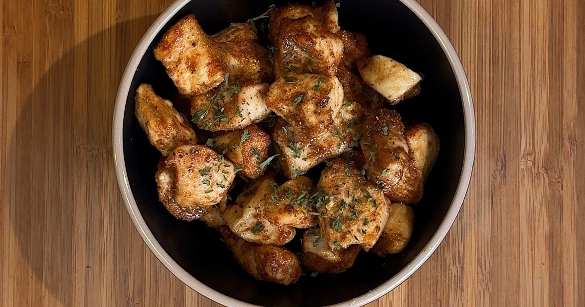 Air Fryer Suya Chicken Bites Recipe | Samsung Food App