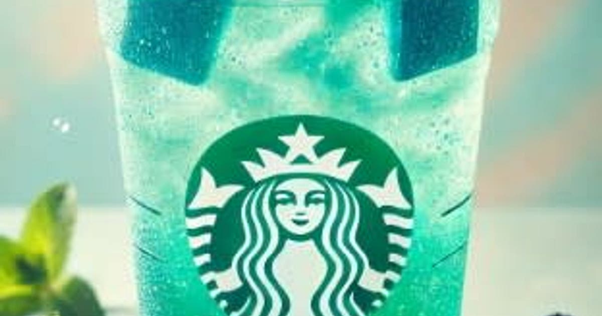 Secret order from Starbucks: aqua turquoise refresher recipe Recipe | Samsung Food App