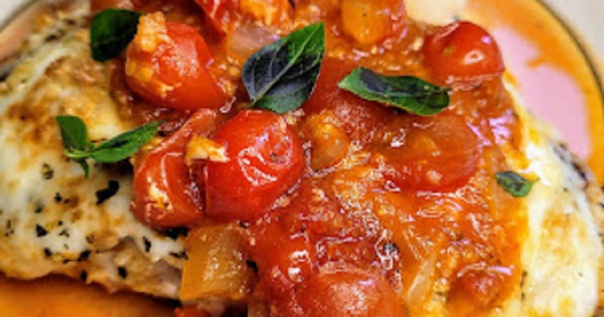 Baked Mozzarella Chicken Breasts Recipe | Samsung Food App
