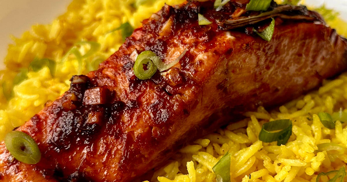 Sticky Honey Salmon Recipe | Samsung Food App