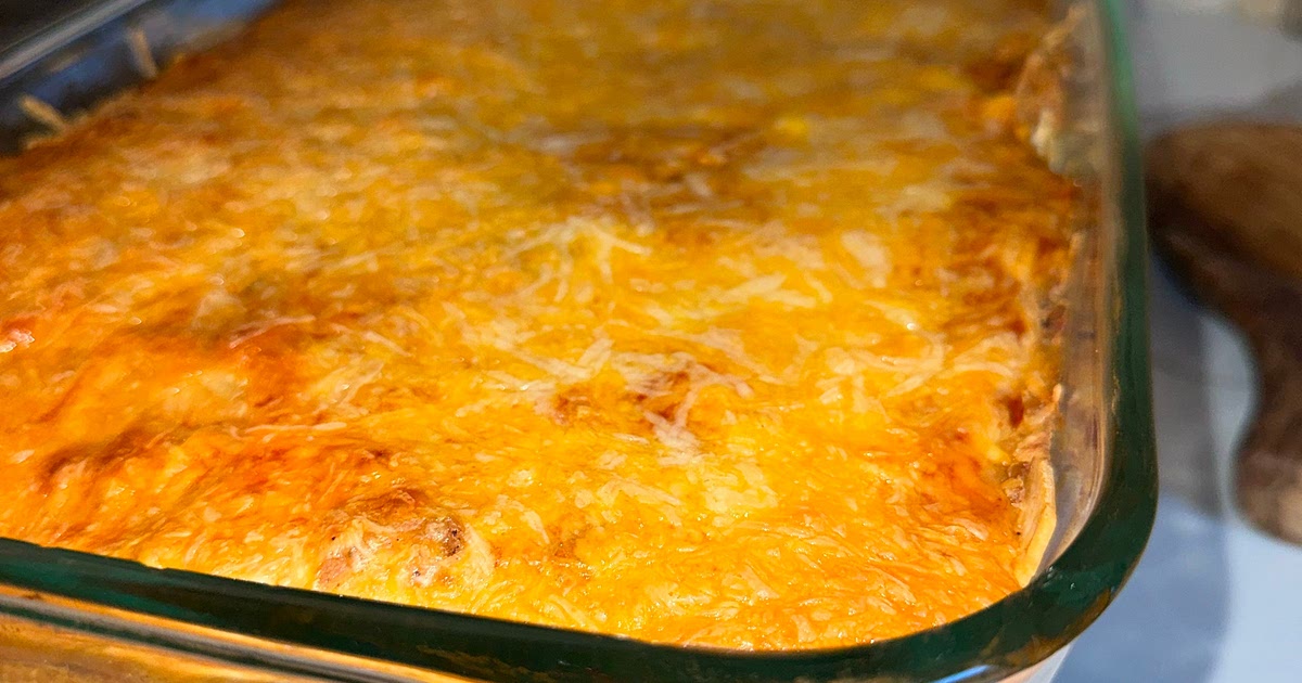 Chicken Enchilada Lasagna Recipe | Samsung Food App