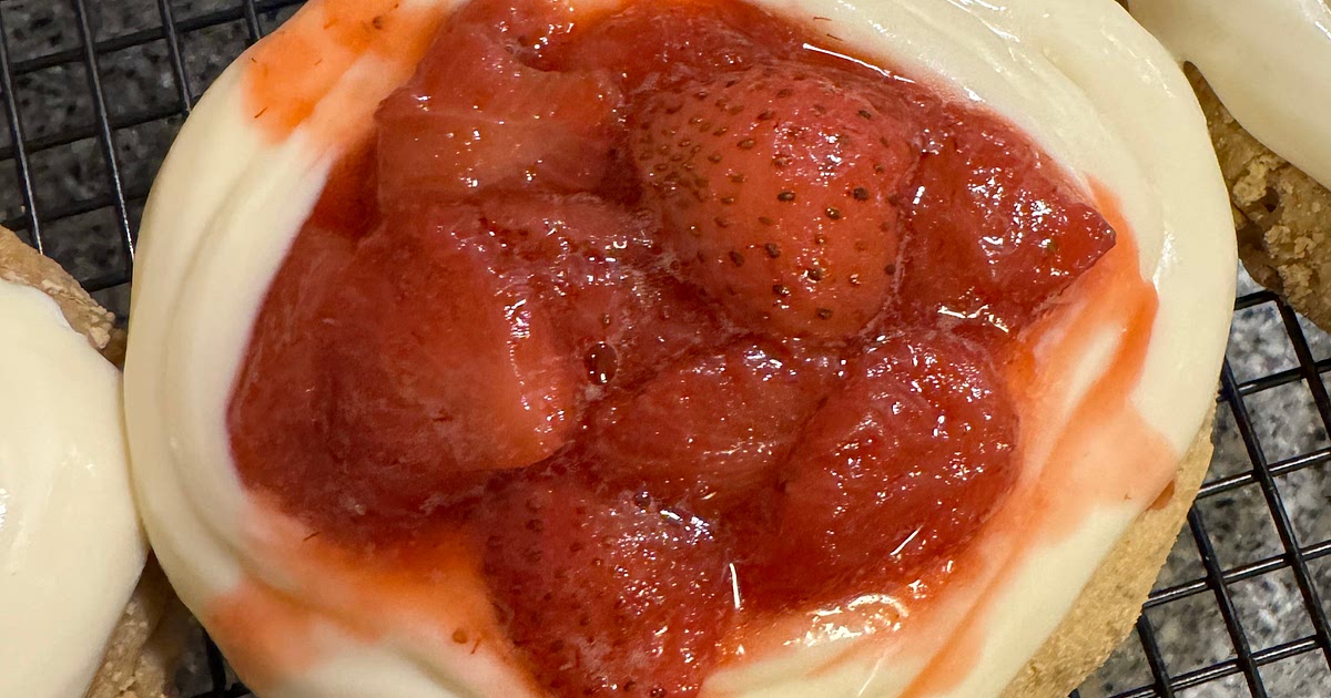 New York strawberry cheesecake cookies Recipe | Samsung Food App