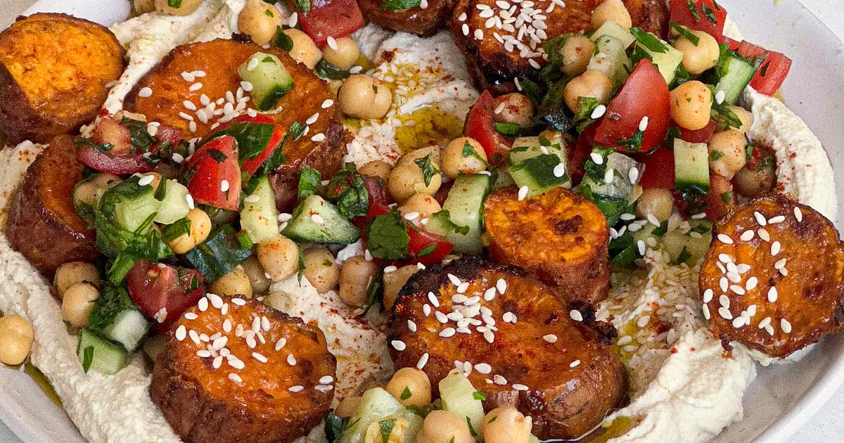 Mediterranean high protein salad Recipe | Samsung Food App