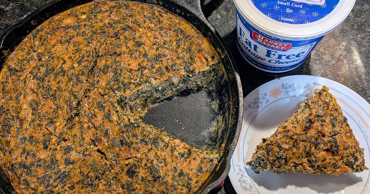 Spinach and Onion Frittata Recipe | Samsung Food App