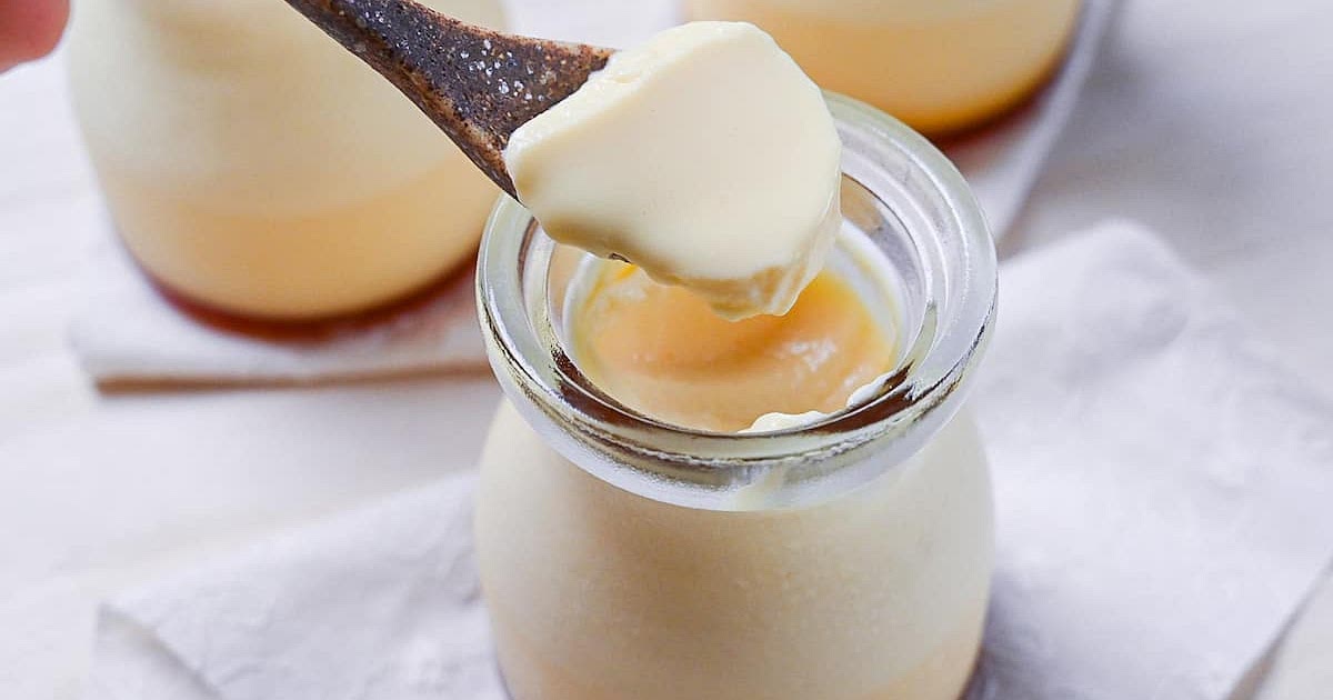 Silky Japanese Custard Pudding Recipe (No Bake Nameraka Purin) | Samsung Food App