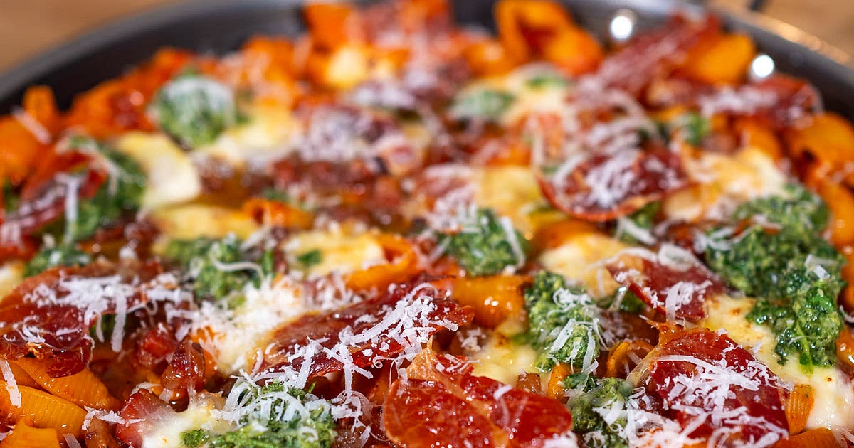 Baked Vodka Pasta Recipe | Samsung Food App