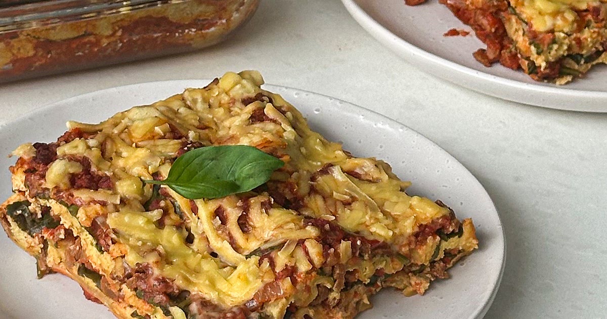 High protein vegan lasagna Recipe | Samsung Food App