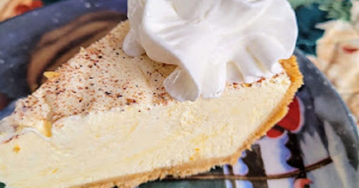 Frozen Eggnog Pie Recipe | Samsung Food App