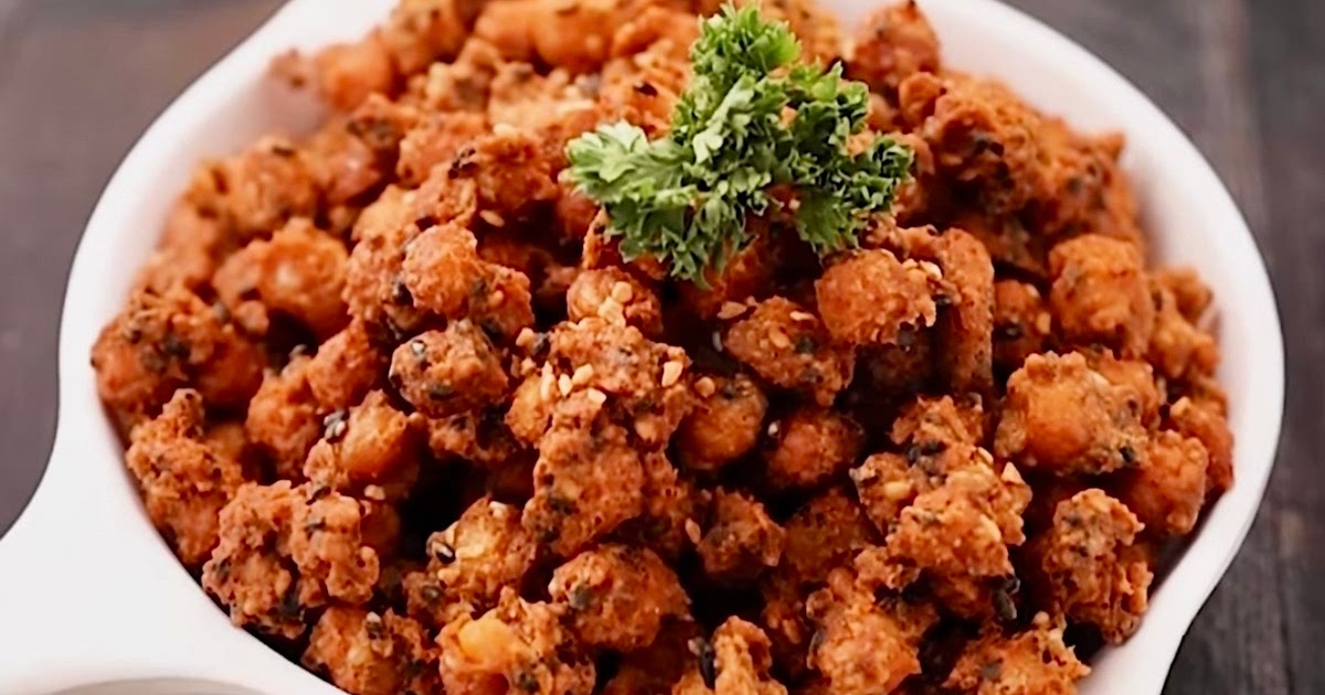Crispy baked spiced sesame chickpeas Recipe | Samsung Food App