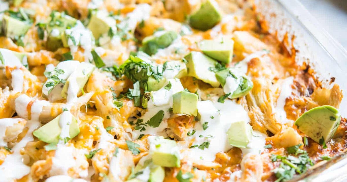 Easy Chicken Enchilada Casserole Recipe | Samsung Food App