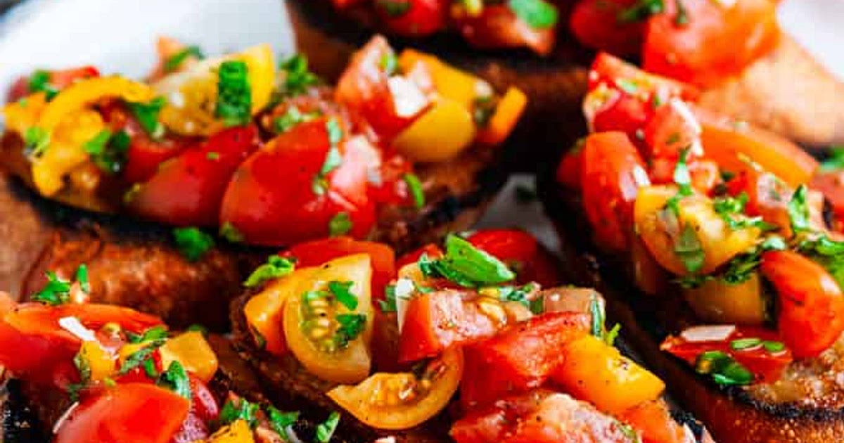 Tomato Basil Bruschetta (Julie and Julia Style!) Recipe | Samsung Food App