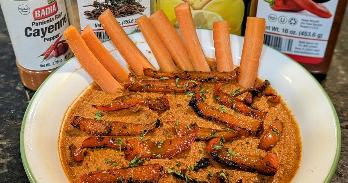 Roasted Red Pepper Hummus Recipe | Samsung Food App