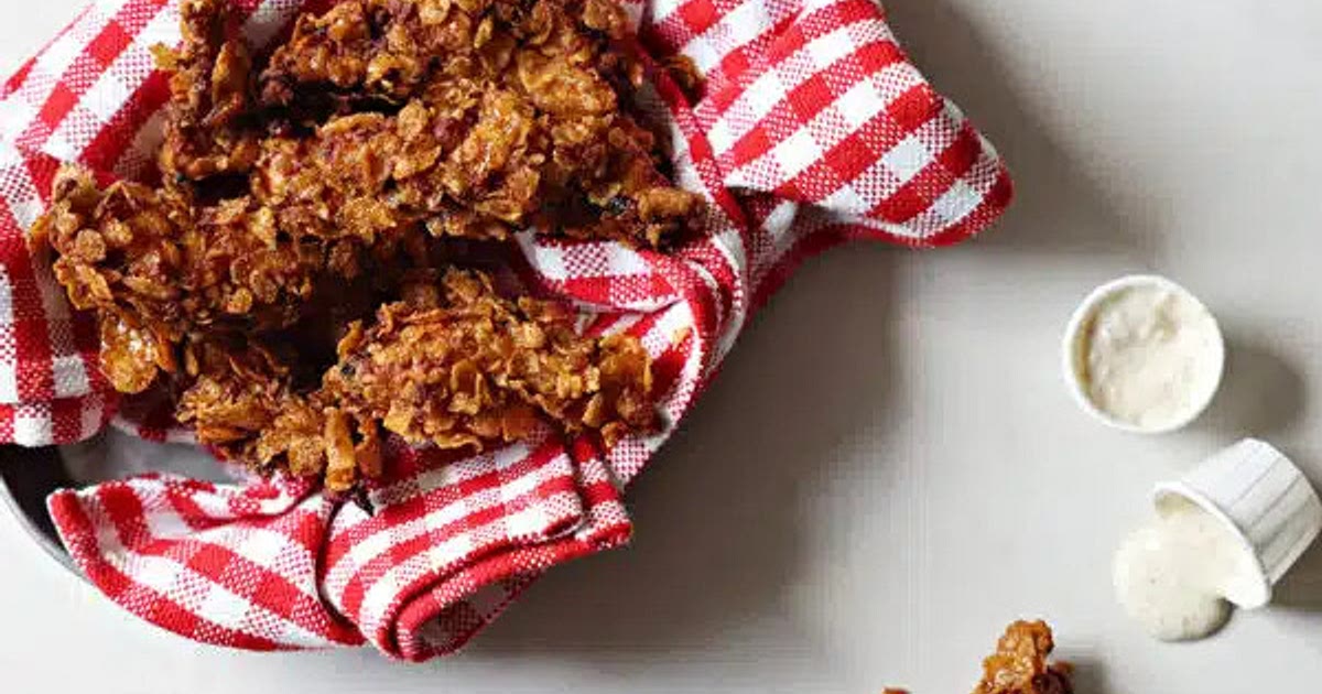 D'licious Cereal Fried Chicken Recipe | Samsung Food App