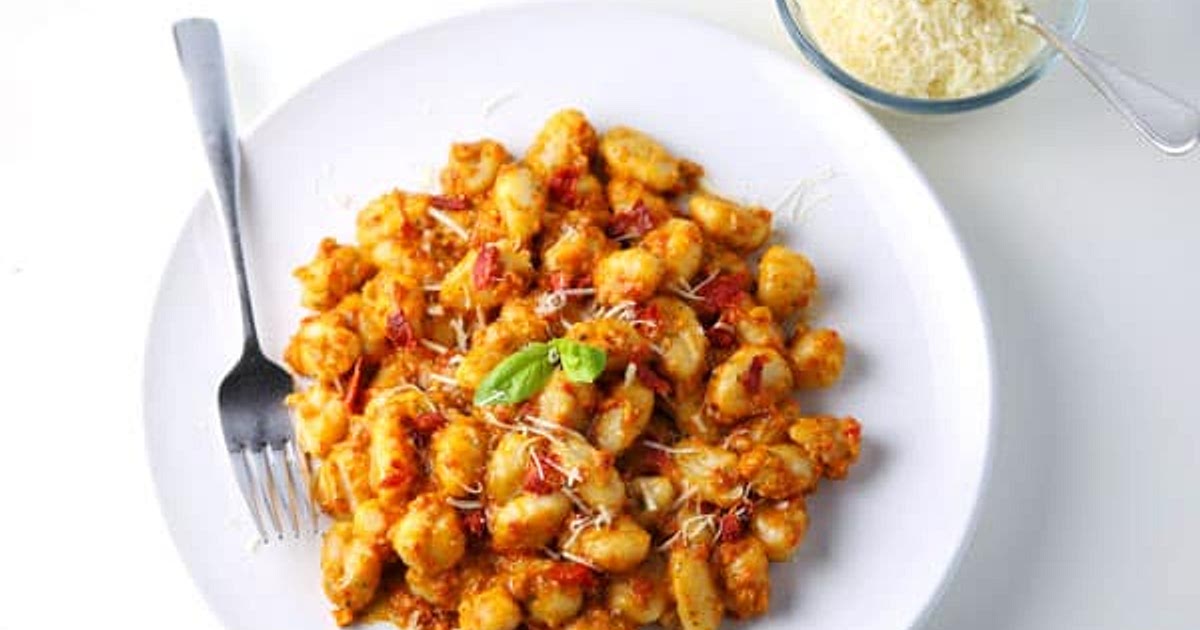 Sun-Dried Tomato Pesto Gnocchi (Gluten Free) Recipe | Samsung Food App