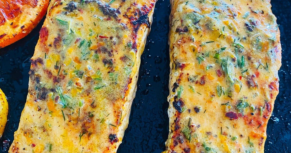Blackstone Citrus Herb Salmon Recipe | Samsung Food App