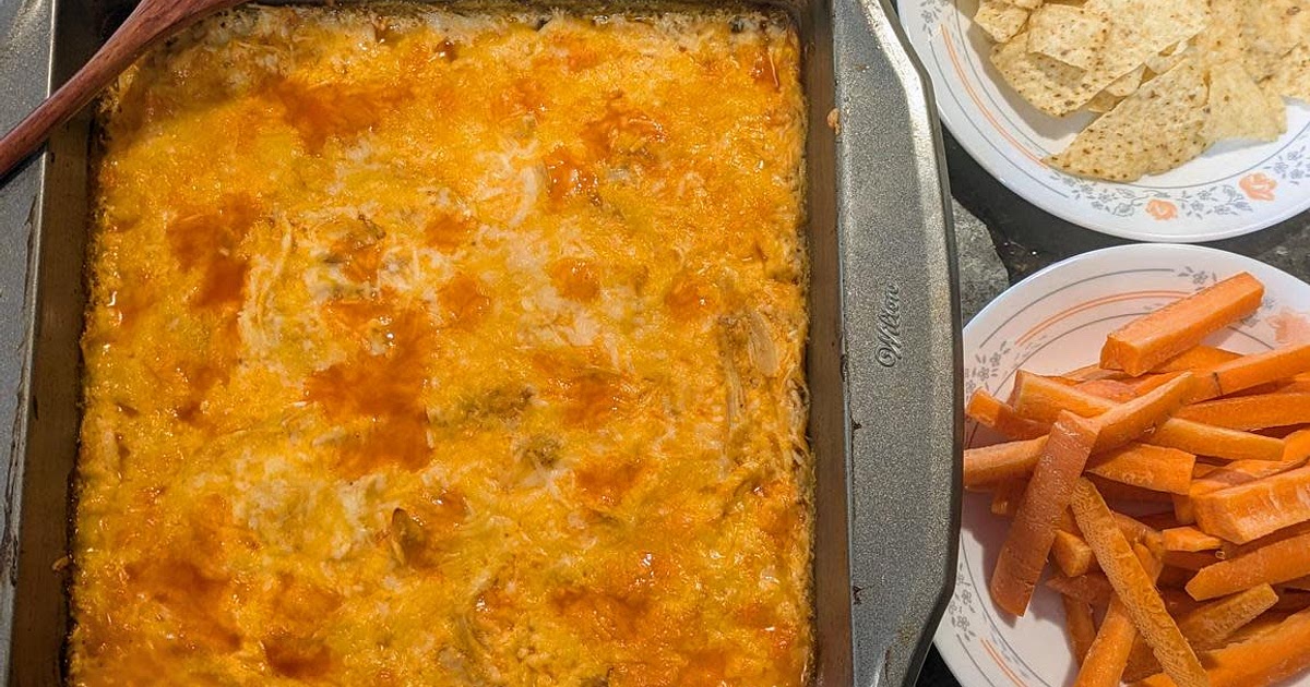 High Protein Buffalo Chicken Dip Recipe | Samsung Food App