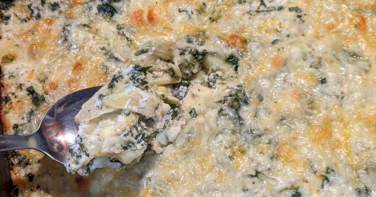 Lightened Up Spinach Artichoke Dip Recipe | Samsung Food App