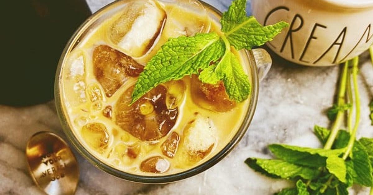 MINT ICED COFFEE (COLD-BREW) Recipe | Samsung Food App