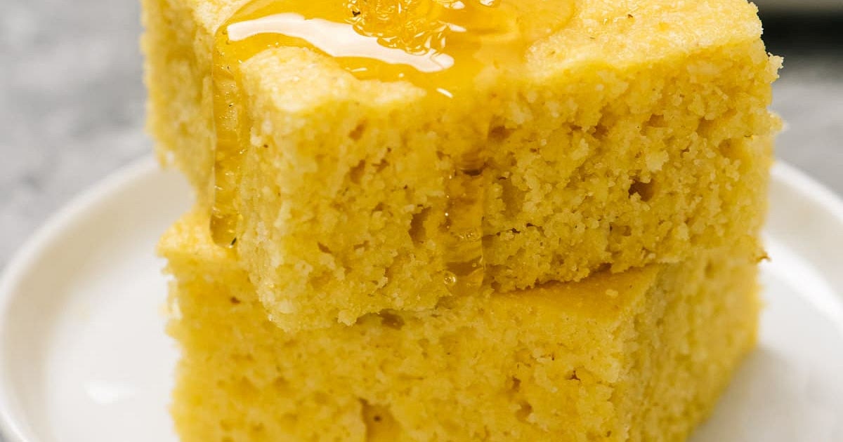Healthy Honey Cornbread Recipe | Samsung Food App