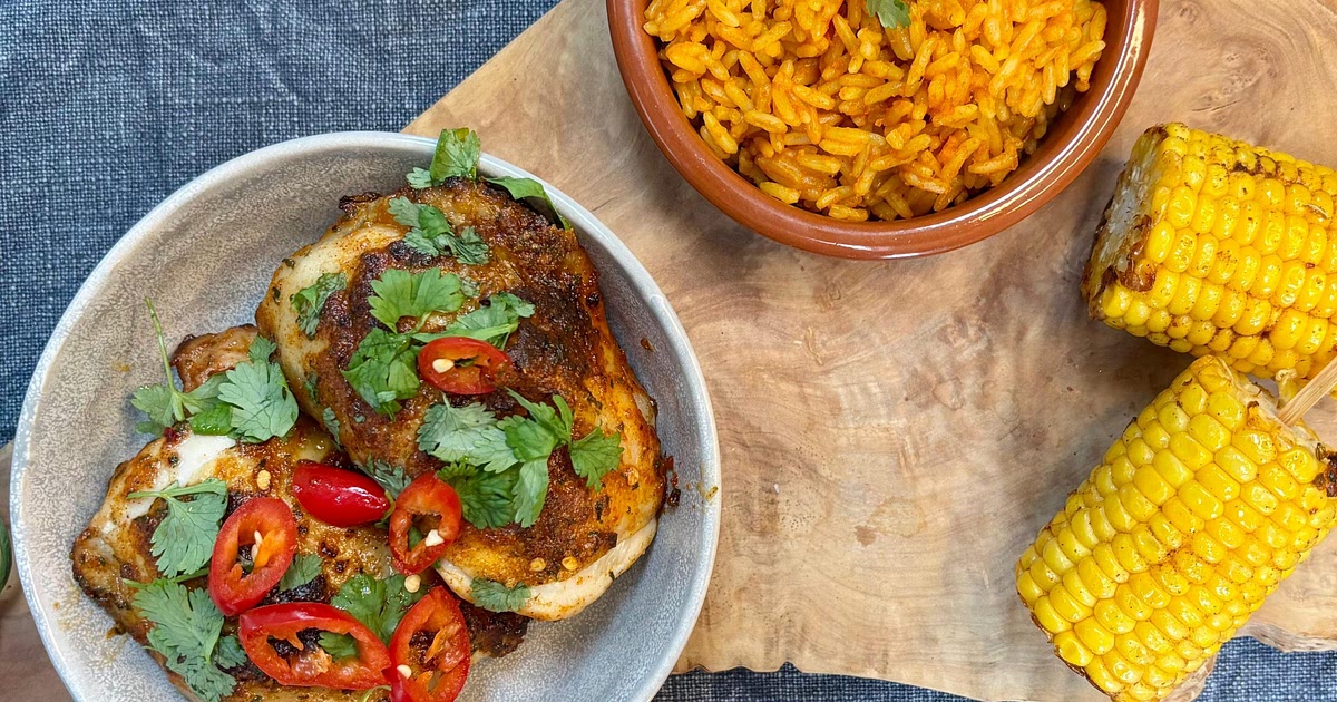 Air Fryer Nando's Chicken Recipe | Samsung Food App