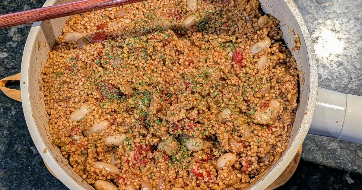 Tomato and Bean Couscous Recipe | Samsung Food App