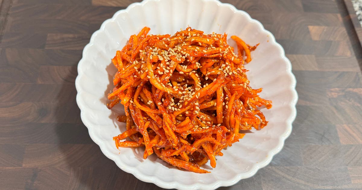 How to Make Soft & Flavorful Korean Spicy Dried Squid Strips😋 Recipe | Samsung Food App