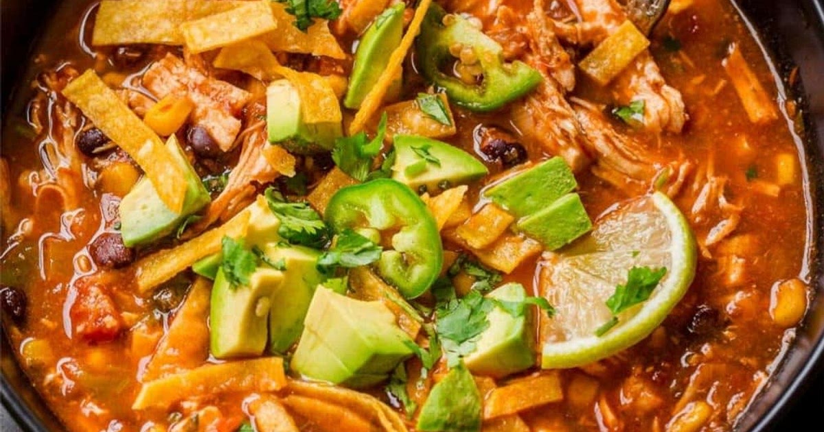 Chicken Tortilla Soup Recipe | Samsung Food App