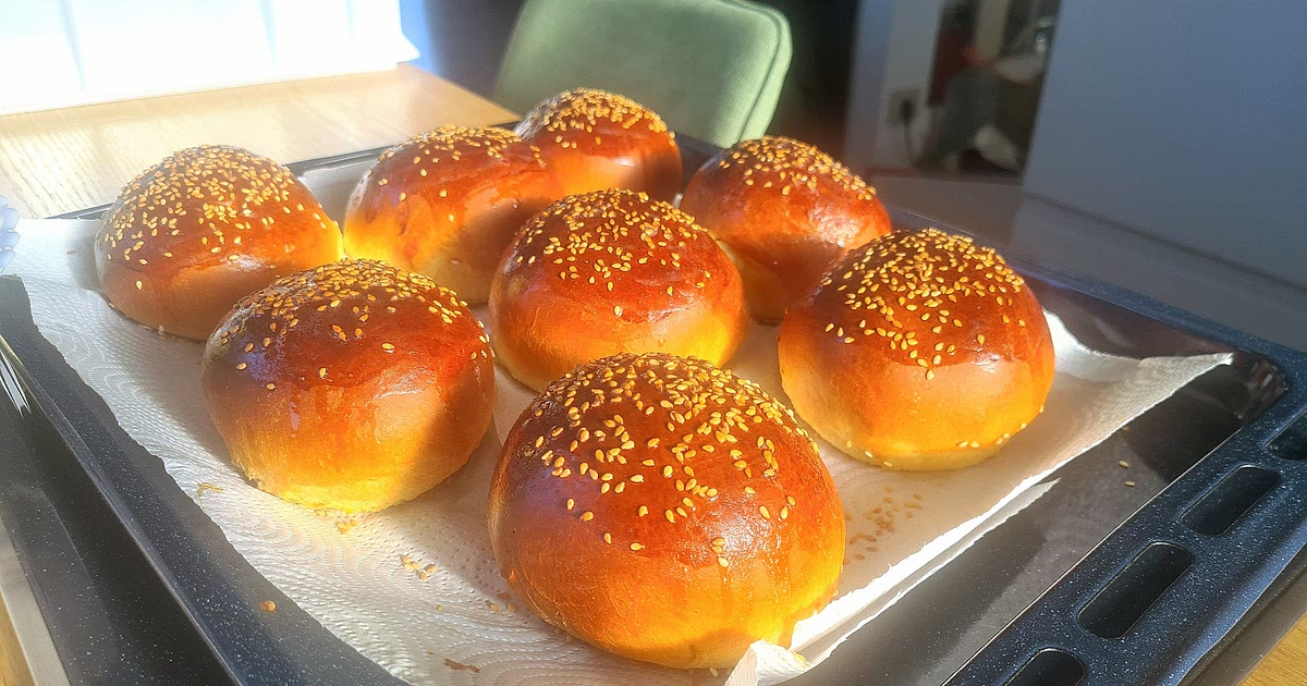 Fluffy burger buns Recipe | Samsung Food App